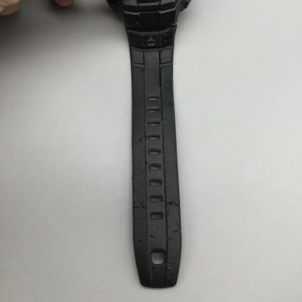 Timex Ironman 30 Lap Mens Watch 38mm Black Resin Alarm Indiglo New Battery
